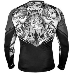 Devil Rashguard LS whiteblack 2