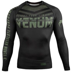 Signature Rashguard ls blackkhaki1