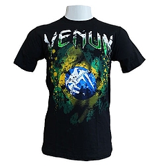 VENUM Tシャツ Brazilian Flag 黒