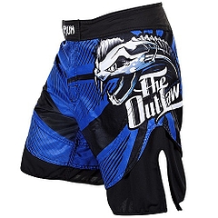 Fightshort Venum  Dan Hardy Outlaw Blue1