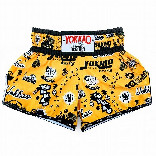 carbonfit-shorts-muay-thai-yokkao-rocknrolla-gold