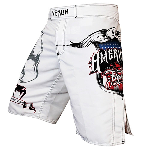 VENUM ファイトショーツ American Fighters 白