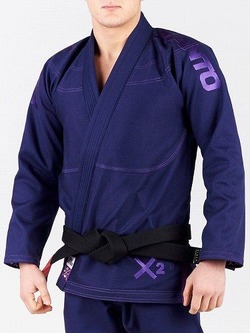 X2 BJJ GI navy blue 1