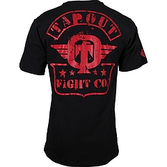 TAPOUT Tシャツ STRONG HOLD 黒