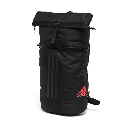 06adiACC044 - MILITARY BAG - BACK-SOLAR RED - FRONT SIDE
