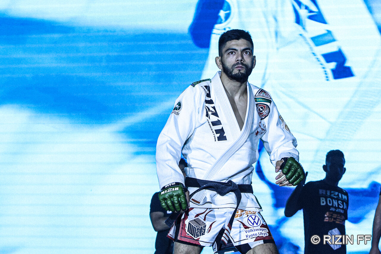 ホベルト・サトシ・ソウザ サイン入りRIZIN.51ポスター
