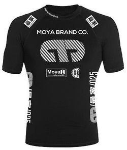 TEAM MOYA BLACK SS RASHGUARD1