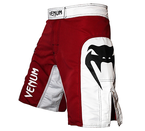 VENUM ファイトショーツ Elite UFC Edition 白/赤