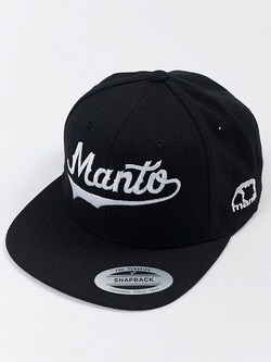 MANTO snapback cap NUMBER ONE black 1