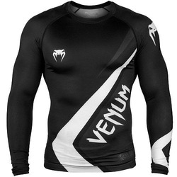 Rashguard Contender 40 LS blackgreywhite 1