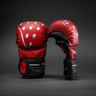 sparring_glove_tekken8_kazuya_red_black_1