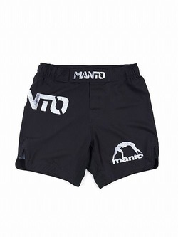 MANTO fight shorts STENCIL black1