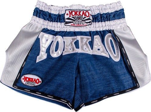 YOKKAO DENIM CARBON STORM MUAY THAI BOXING SHORTS