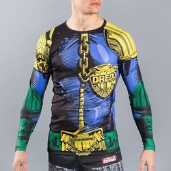 Scramble x Judge Dredd The Law Rashguard2