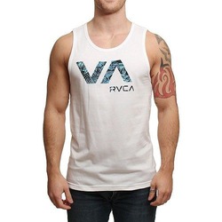 RVCA TROPIC DOOM TANK WHITE 1