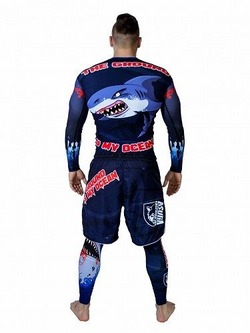 I'M THE SHARK LONG SLEEVE RASHGUARD 3