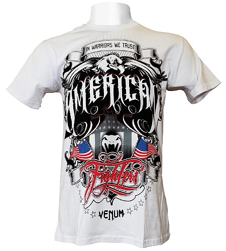 VENUM Tシャツ Amerian Fighters 白