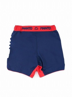 MANTO fight shorts STRIPE navy blue2