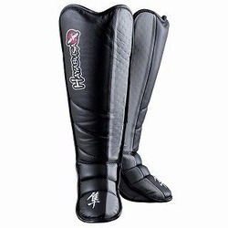 Tokushu grappling Shin Guards black 1a