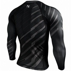 Metaru Charged Longsleeve Rash Guard blackgrey 2