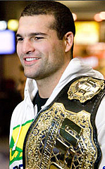 BAD BOY ジップパーカー ショーグン UFC113 白