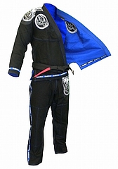 Jiu-Jitsu Gi RVRSL Black Blue1