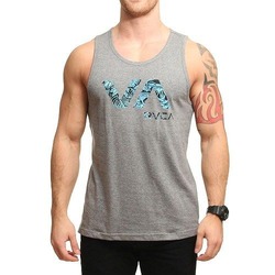 RVCA TROPIC DOOM TANK ATHLETIC HEATHER 1