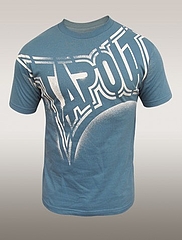 TAPOUT Tシャツ Tagged 水色