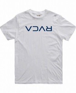 FLIPPED RVCA T-SHIRT wht 1