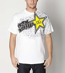 Tshirt-Rockstar Membrane White 1