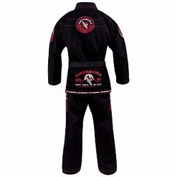 Goorudo 3 Gold Weave Jiu Jitsu Gi black 2a