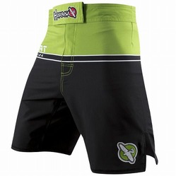 Hayabusa Sport Training Shorts Black-green 1a