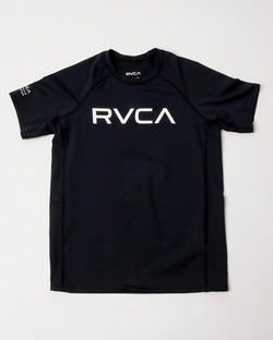 AJ045850 kids RVCA SHORT SLEEVE black1