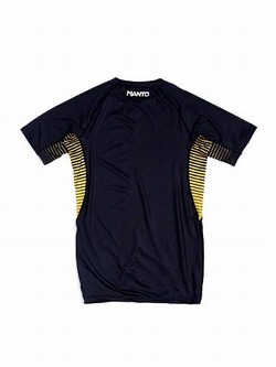 short sleeve rashguard LOGO black 2