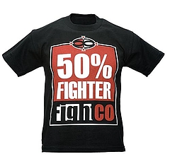 Fight Co kidsTシャツ 50%Fighter 黒