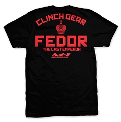 CLINCH GEAR Tシャツ ヒョードル ストライクフォース 黒