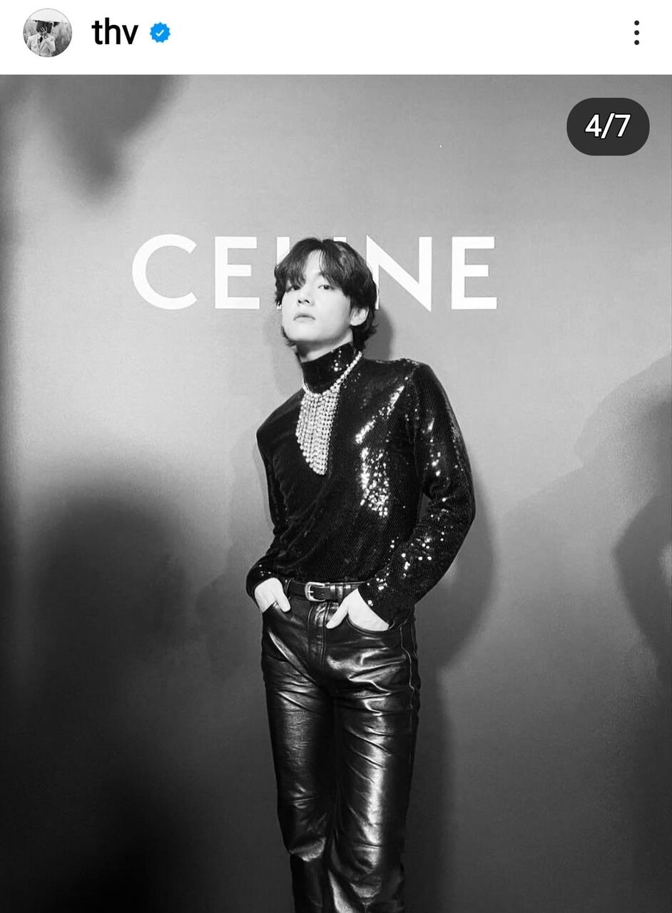 BTS♡テテ(V)フランス/CELINE(セリーヌ) ②22.6.26パリ : GO BTS for BTS BTS♡テテ(V)フランス/CELINE(セリーヌ) ②22.6.26パリ : GO BTS for BTS