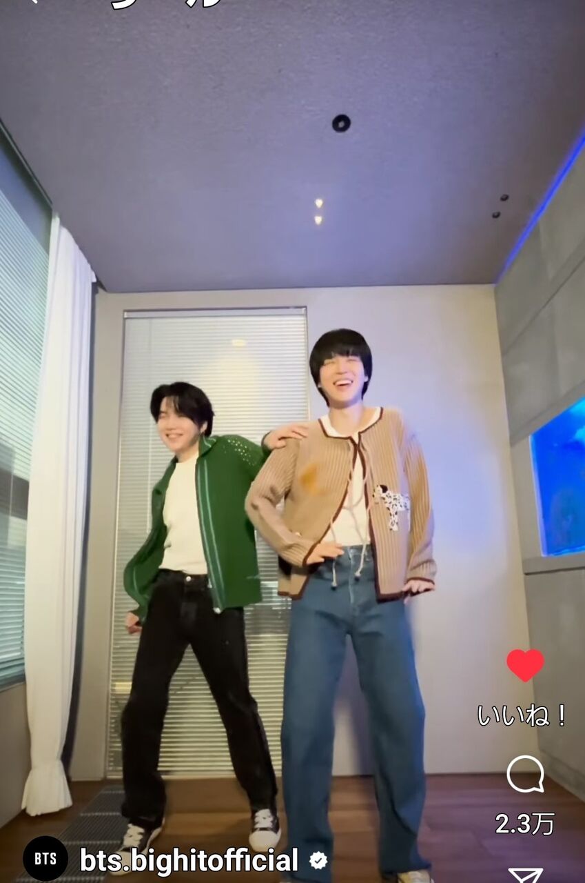 BTS/Jimin(ｼﾞﾐﾝ）新曲ﾀﾞﾝｽ×SUGA : GO BTS for BTS