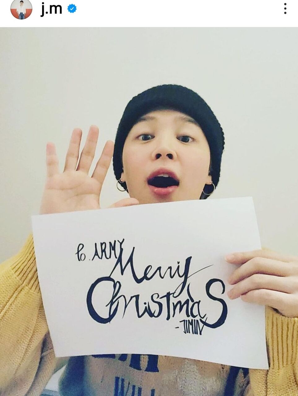 防弾少年団(BTS) - INU クリスマス ジミン Jimin BTS x Dispatch Merry Christmas Special