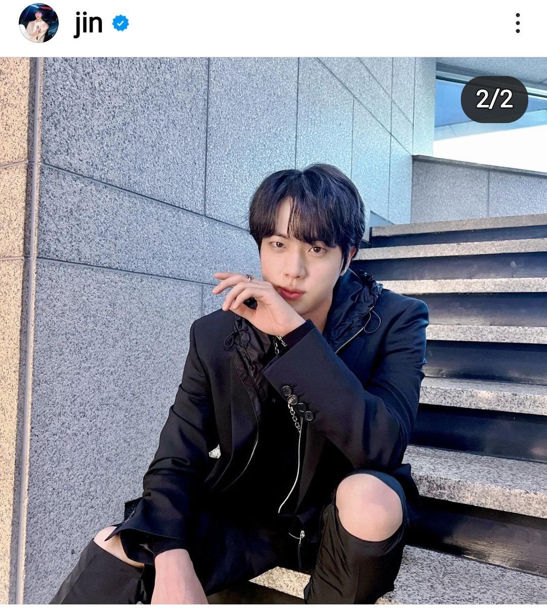 BTS♡JIN(ジン）今日もｲﾝｽﾀｱｯﾌﾟ♡ 22.6.29 : GO BTS for BTS