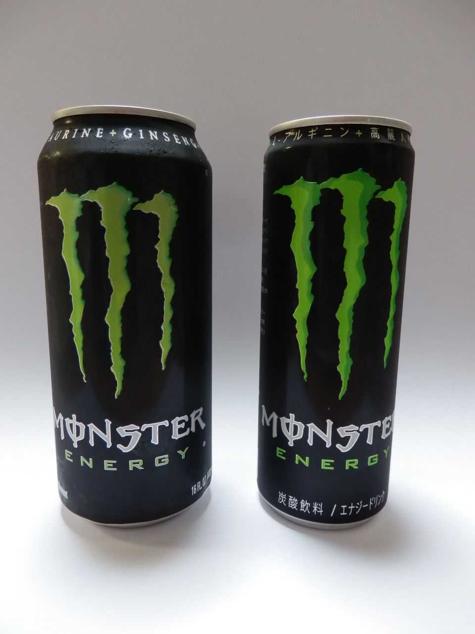 モンスター輸入版のんでみた Monster Energy Drink Imported ばぶらのローエミッション生活