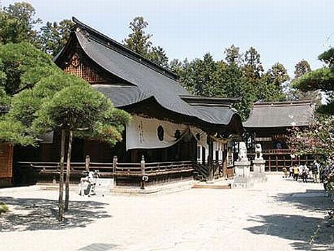 山梨県の神社のキャプチャー