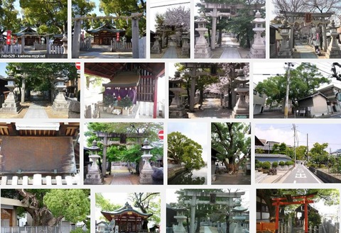 堤根神社　大阪府門真市大字稗島422