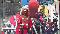 温泉神社（別府市青山町） - 別府温泉の鎮守神、別府八湯温泉まつりの開会奉告祭と神輿