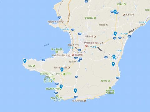 延喜式神名帳　安房国の式内社 6座のキャプチャー