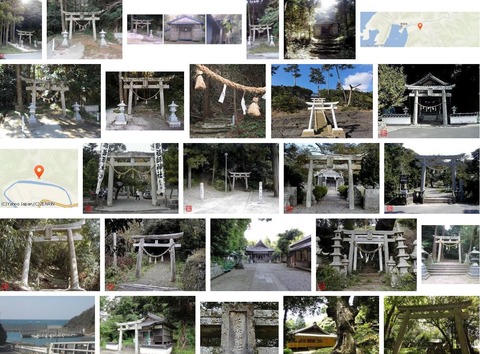 伊奈久比神社 長崎県対馬市上県町伊奈字元在家330