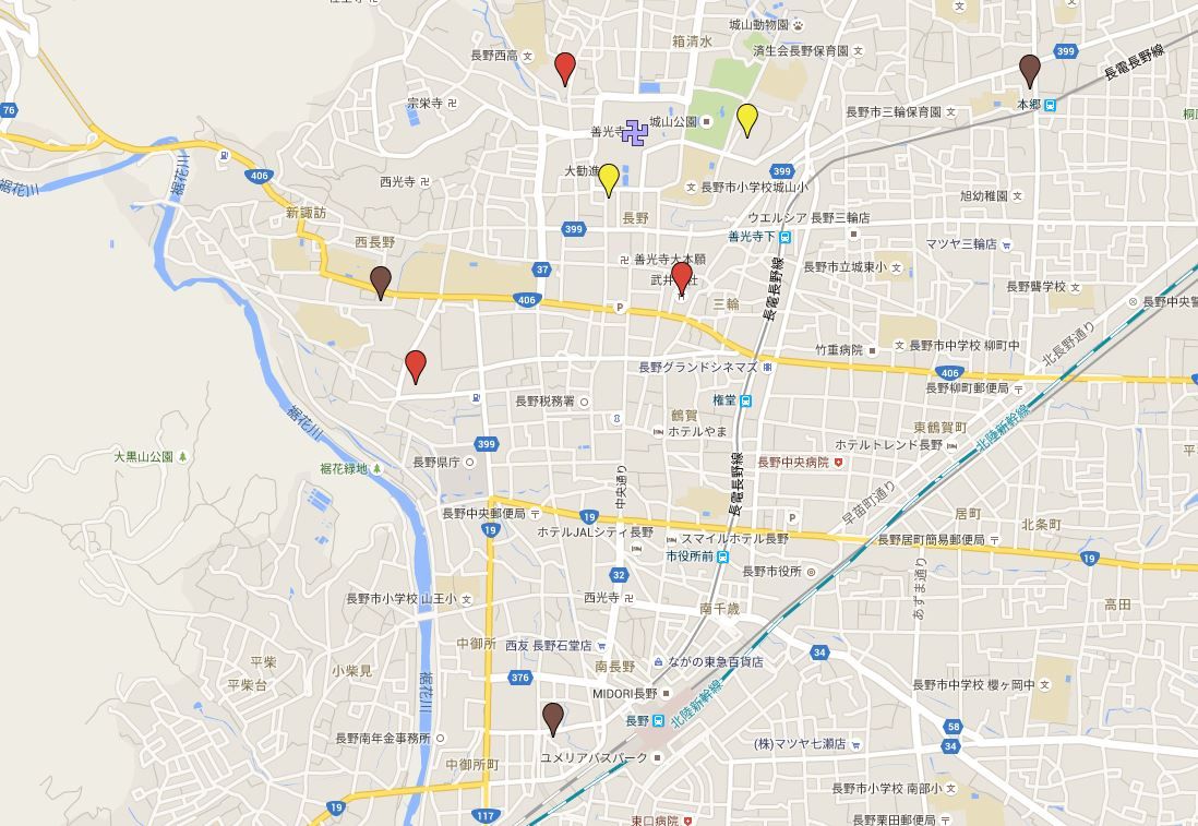 善光寺七社とは？のキャプチャー