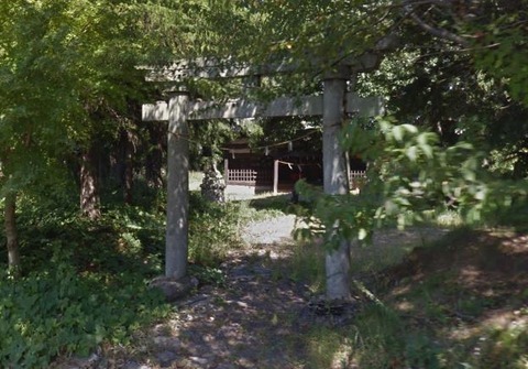 杵衝神社　山梨県笛吹市御坂町尾山のキャプチャー