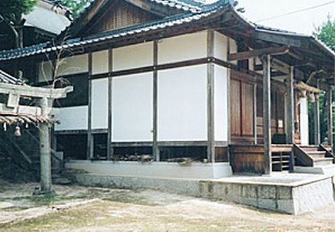 大元鵜江神社　岡山県小田郡矢掛町東川面1806