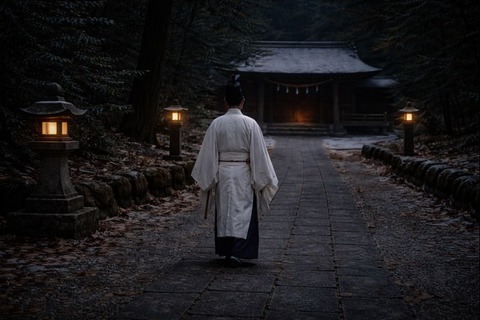 神職が「境内の端を歩かなくなる期間」― 周縁を刺激しないための動線制限のキャプチャー